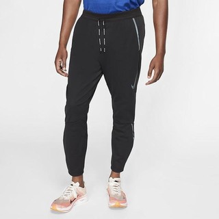 Pantaloni Nike Shield Swift Running Barbati Negrii | CPXO-10957